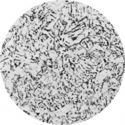 Микроструктура стали  20ГНМФЛ: бейнит, цементит, мартенсит